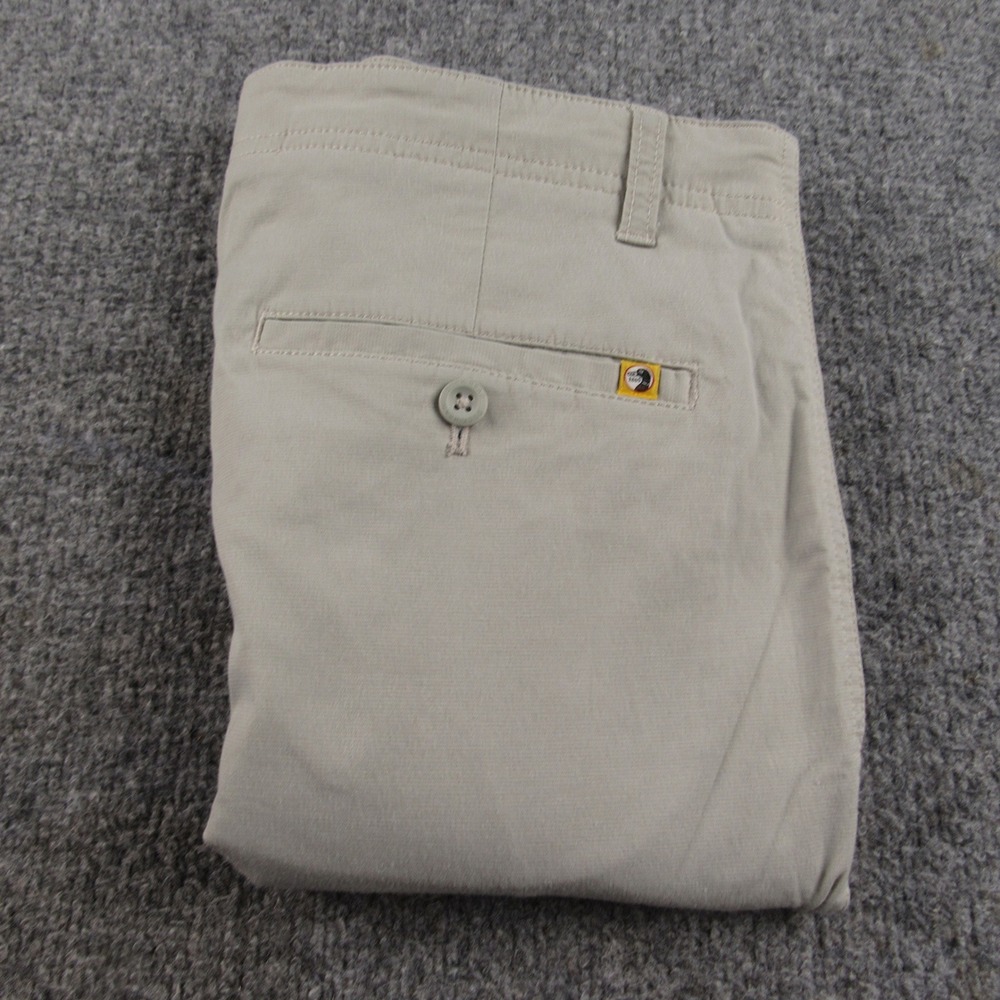Duck Head Chino Pants Mens 36x30 Grey Stretch Cotton Nylon Performance Trousers